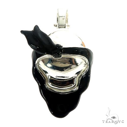 Custom Made Jack Skellington Diamond Pendant 67239 - Image 4