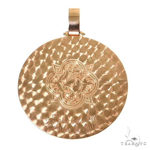 Custom Made Jesus Head Diamond Pendant 67612 - Image 5