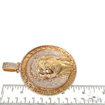 Custom Made Jesus Head Diamond Pendant 67612 - Image 7