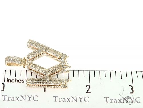 Custom Made KY Drip Diamond Pendant 66062 - Image 7