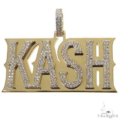 Custom Made 'Kash' Diamond Pendant 68360 - Image 1