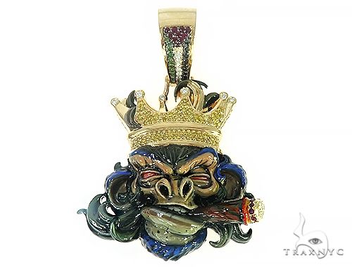 Custom Made King Gorila Smoking A Blunt 65740 - Image 1