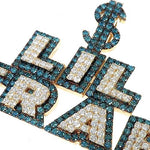 Custom Made 'LIL TRAP' Diamond Pendant 67181 - Image 3