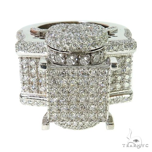 Custom Made Ladies Nebula Diamond Ring 67602 - Image 3