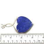 Custom Made Lapis Heart Pendant 67885 - Image 6