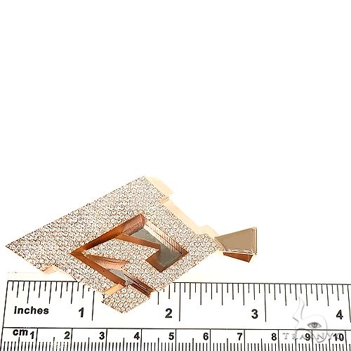 Custom Made Logo Design 'RIU' Diamond pendant 66763 - Image 5