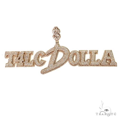 Custom Made Logo Diamond Pendant 68561 - Image 1