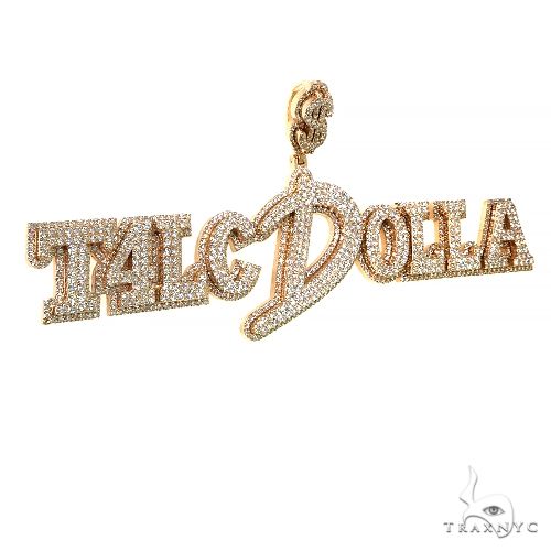 Custom Made Logo Diamond Pendant 68561 - Image 2