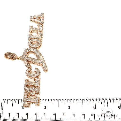 Custom Made Logo Diamond Pendant 68561 - Image 6