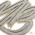 Custom Made 'MB' Diamond Pendant 67788 - Image 3