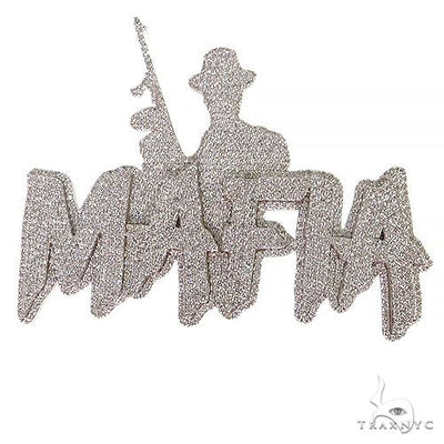 Custom Made Mafia Diamond Pendant 68356 - Image 1