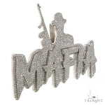 Custom Made Mafia Diamond Pendant 68356 - Image 2