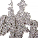 Custom Made Mafia Diamond Pendant 68356 - Image 3