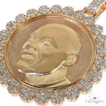 Custom Made Memorial Diamond Frame Pendant 67989 - Image 3