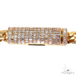 Custom Made Miami Cuban 12mm Emerald Lock Chain 67622 - Image 4