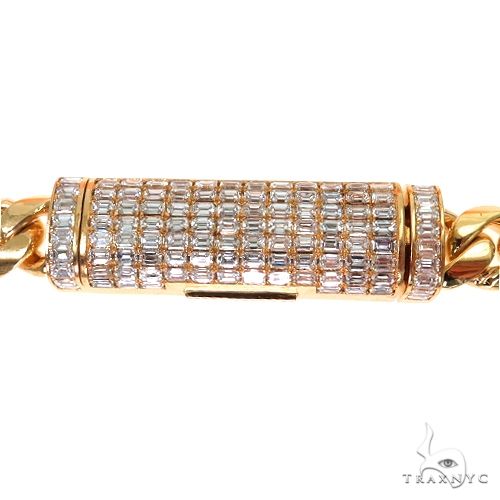 Custom Made Miami Cuban 12mm Emerald Lock Chain 67622 - Image 4