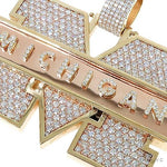 Custom Made 'Michigan' Diamond Pendant 67212 - Image 3