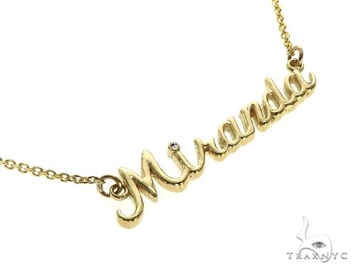 Custom Made 'Miranda' Name Necklace 66136 - Image 2