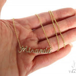 Custom Made 'Miranda' Name Necklace 66136 - Image 5
