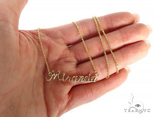 Custom Made 'Miranda' Name Necklace 66136 - Image 5