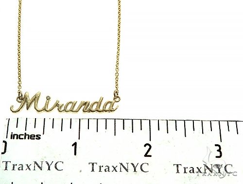 Custom Made 'Miranda' Name Necklace 66136 - Image 6