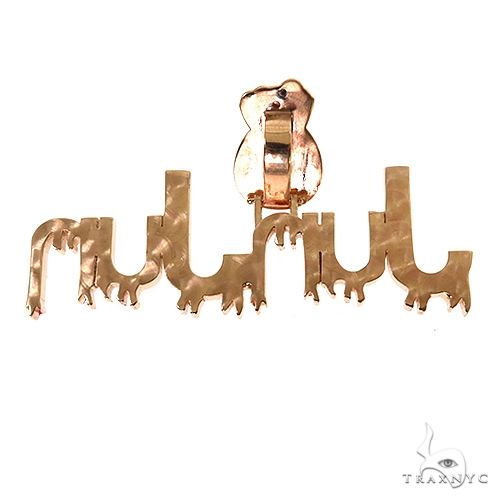 Custom Made Money Bag Diamond Name Pendant 67681 - Image 4