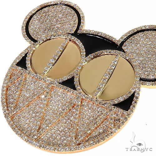 Custom Made Mouse Character Diamond Pendant 68090 - Image 3