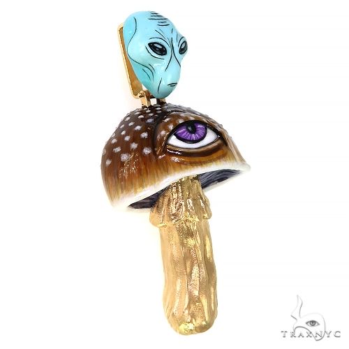 Custom Made Mushroom Pendant 67944 - Image 2