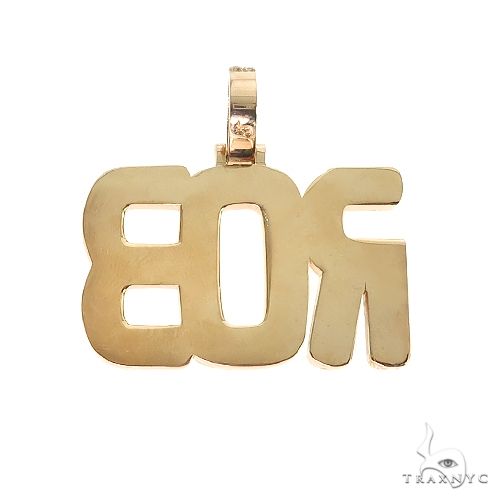 Custom Made Name Diamond Pendant 66956 - Image 4