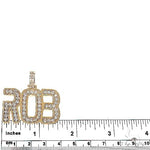 Custom Made Name Diamond Pendant 66956 - Image 5