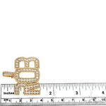 Custom Made Name Diamond Pendant 66956 - Image 6