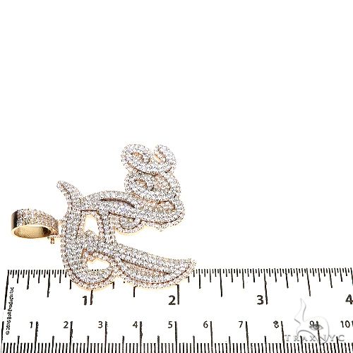 Custom Made Name Diamond Pendant 67249 - Image 6