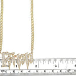 Custom Made Name Pendant 66668 - Image 5