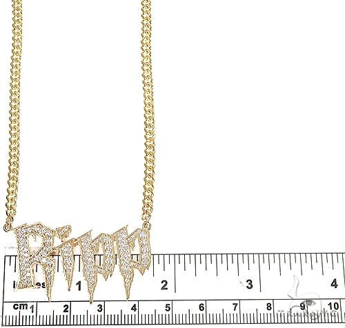 Custom Made Name Pendant 66668 - Image 5