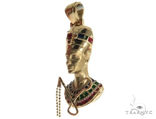 Custom Made Nefertiti Pendant 63917 - Image 3