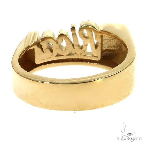 Custom Made New York Rican Diamond Ring 68641 - Image 4