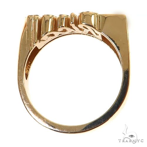 Custom Made New York Rican Diamond Ring 68641 - Image 5