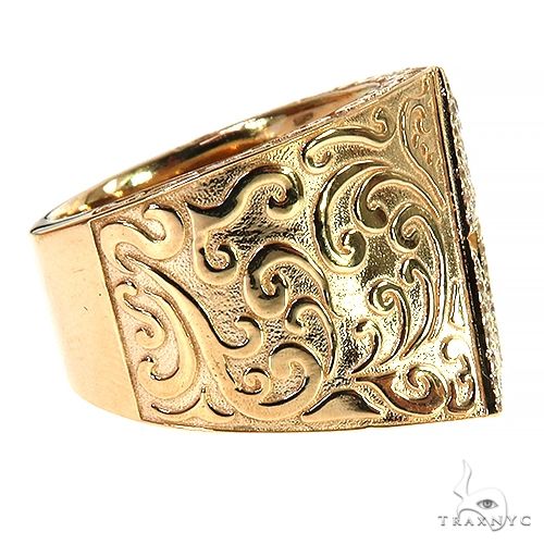 14K Gold Custom Made Nintendo The Legend Of Zelda Tri Force Ring, photo 3 of 6