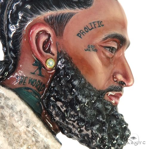 Custom Made Nipsey Hussle Pendant 66751 - Image 5