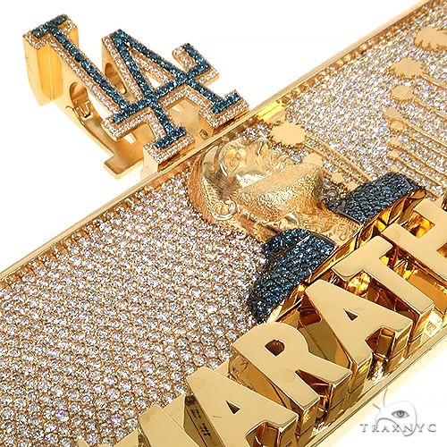 Custom Made Nipsey Hussle The Marathon Mural Pendant 67606 - Image 4
