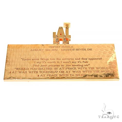 Custom Made Nipsey Hussle The Marathon Mural Pendant 67606 - Image 8
