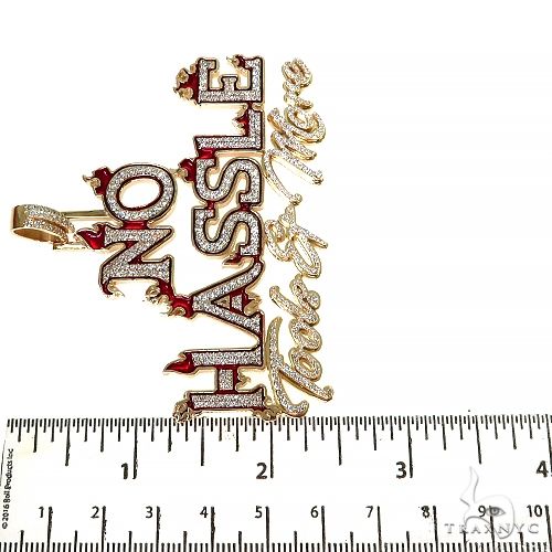 Custom Made No Hassle Diamond Pendant 68088 - Image 6