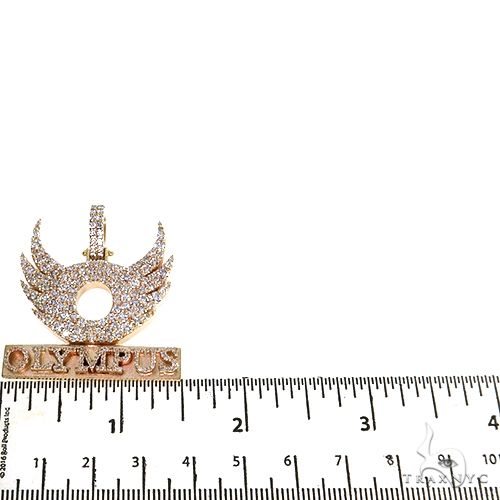 Custom Made Olympus Diamond Pendant 67775 - Image 5