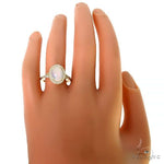Custom Made Opal Diamond Ring 67316 - Image 6