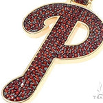 Custom Made P Garnet Pendant 65656 - Image 4