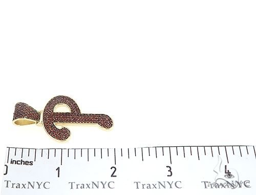 Custom Made P Garnet Pendant 65656 - Image 7