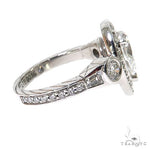 Custom Made Pear Shape Diamond Engagement Ring 67505 - Image 3