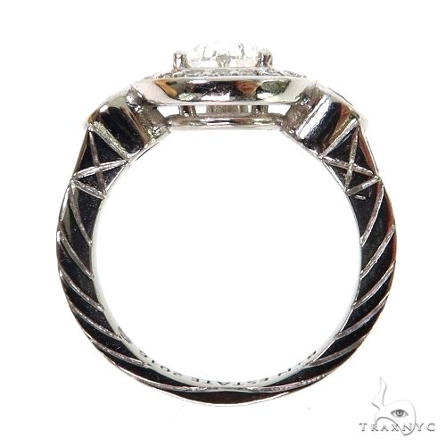 Custom Made Pear Shape Diamond Engagement Ring 67505 - Image 5