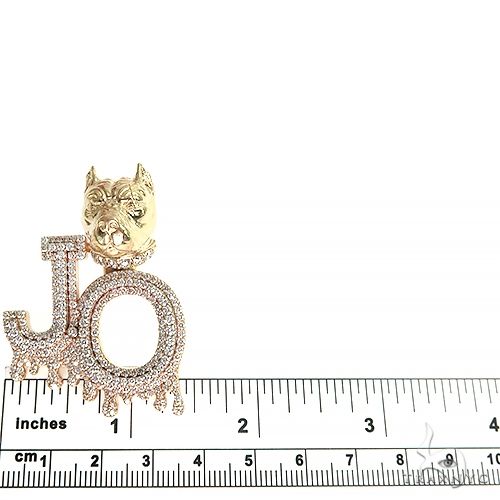 Custom Made PitBull 'JO' Diamond Pendant 66941 - Image 4