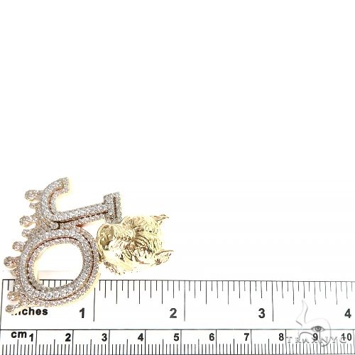 Custom Made PitBull 'JO' Diamond Pendant 66941 - Image 5